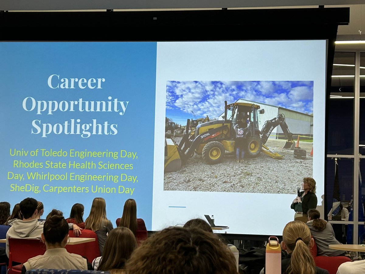 Thank you to Mrs. Allen for taking your time to share your knowledge and open up possible career opportunities for the sophomores!
