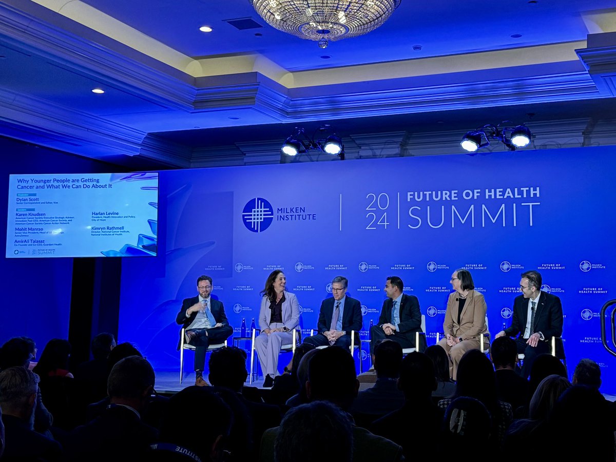 Alice Lin Pomponio 林明慧 (@alicepomponio) on Twitter photo Why younger people are getting cancer and what we can do about it? Partnership in new ways - to address pervasive paradigm gaps #MIHealthSummit <a href="/MilkenInstitute/">Milken Institute</a> <a href="/DrKarenKnudsen/">Karen Knudsen, MBA PhD</a> Why younger people are getting cancer and what we can do about it? Partnership in new ways - to address pervasive paradigm gaps #MIHealthSummit <a href="/MilkenInstitute/">Milken Institute</a> <a href="/DrKarenKnudsen/">Karen Knudsen, MBA PhD</a>
