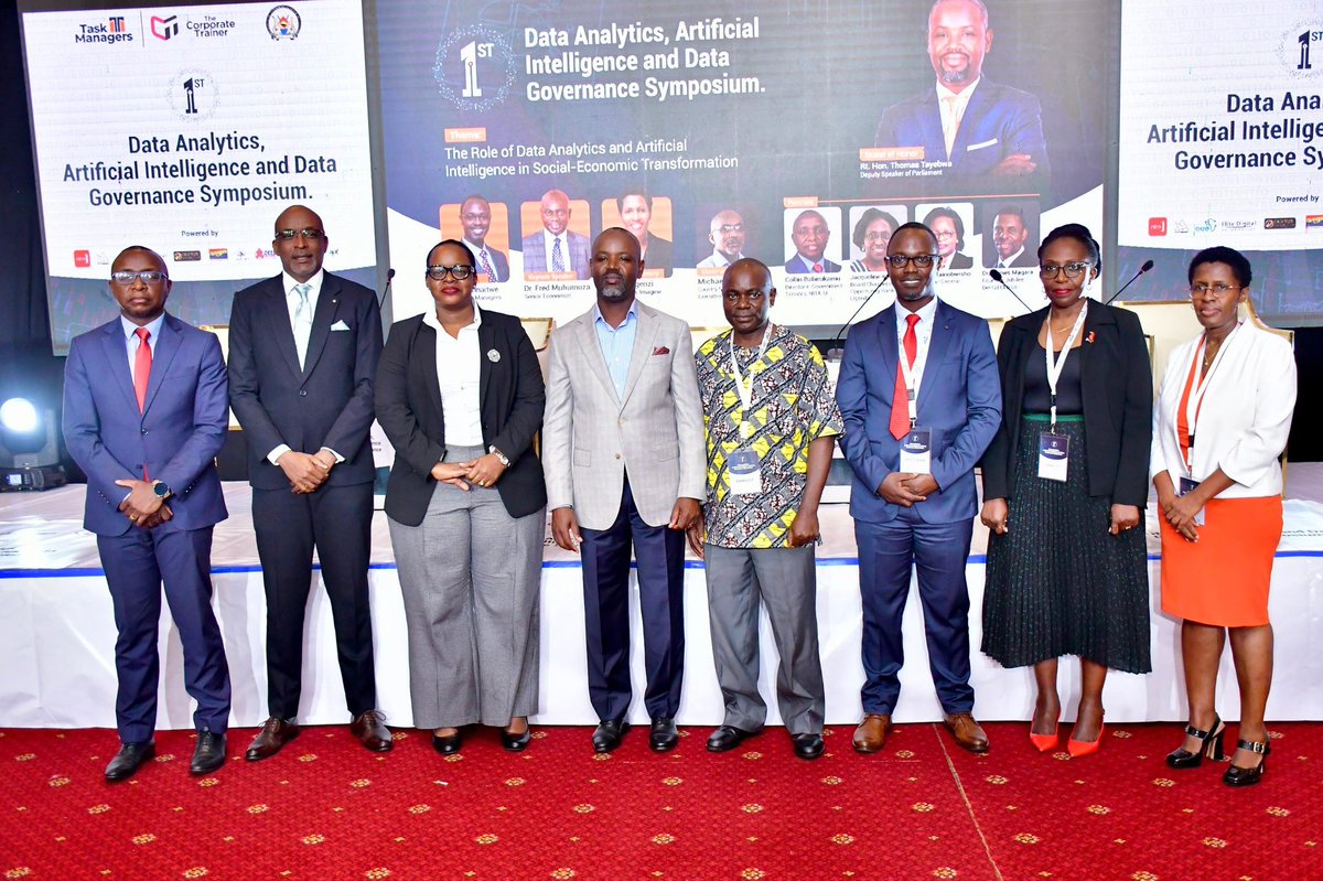 Thomas_Tayebwa's tweet photo. This morning, I had the honor of presiding over the Data Analytics, AI, and Data Governance Symposium in Kampala, where I emphasized the importance of responsible data usage and highlighted the ethical dilemmas posed by social media in the age of artificial intelligence taking on tasks traditionally associated with human intelligence, such as reasoning, learning, and decision-making.

It is crucial to be mindful of how social media platforms handle personal data, including its storage, collection, and utilization. Particularly, it is essential for users, particularly the youth, to grasp the risks associated with sharing sensitive information that could potentially tarnish their reputation in the eyes of the discerning members of society.

In today's landscape dominated by social media and Artificial intelligence, data plays a pivotal role in decision-making processes across both governmental and private sectors. Social media serves as a vital tool for establishing enduring connections with audiences, while AI is revolutionizing the possibilities for companies to enhance their brand. Let us fortify the legal framework and leverage new technologies to bridge the gap between the affluent and the underprivileged.