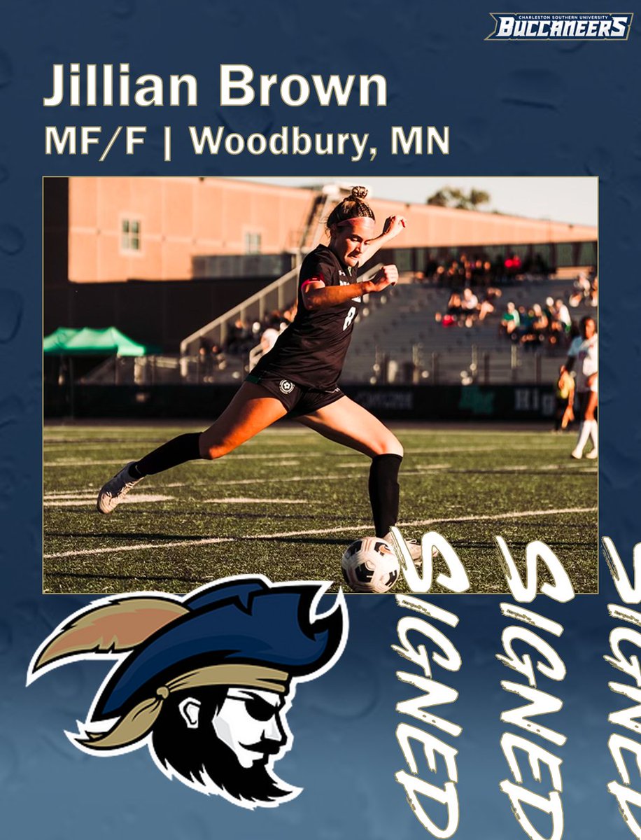 csubucs_wsoccer's tweet image. ๐ข๐ฒ๐ฐ๐ท๐ฎ๐ญ ๐๏ธ
Welcome to the Buccaneer family, Jillian Brown!๐ดโโ ๏ธโฝ๏ธ
Jillian Brown
Midfielder/Forward
Woodbury, MN
#BucStrong