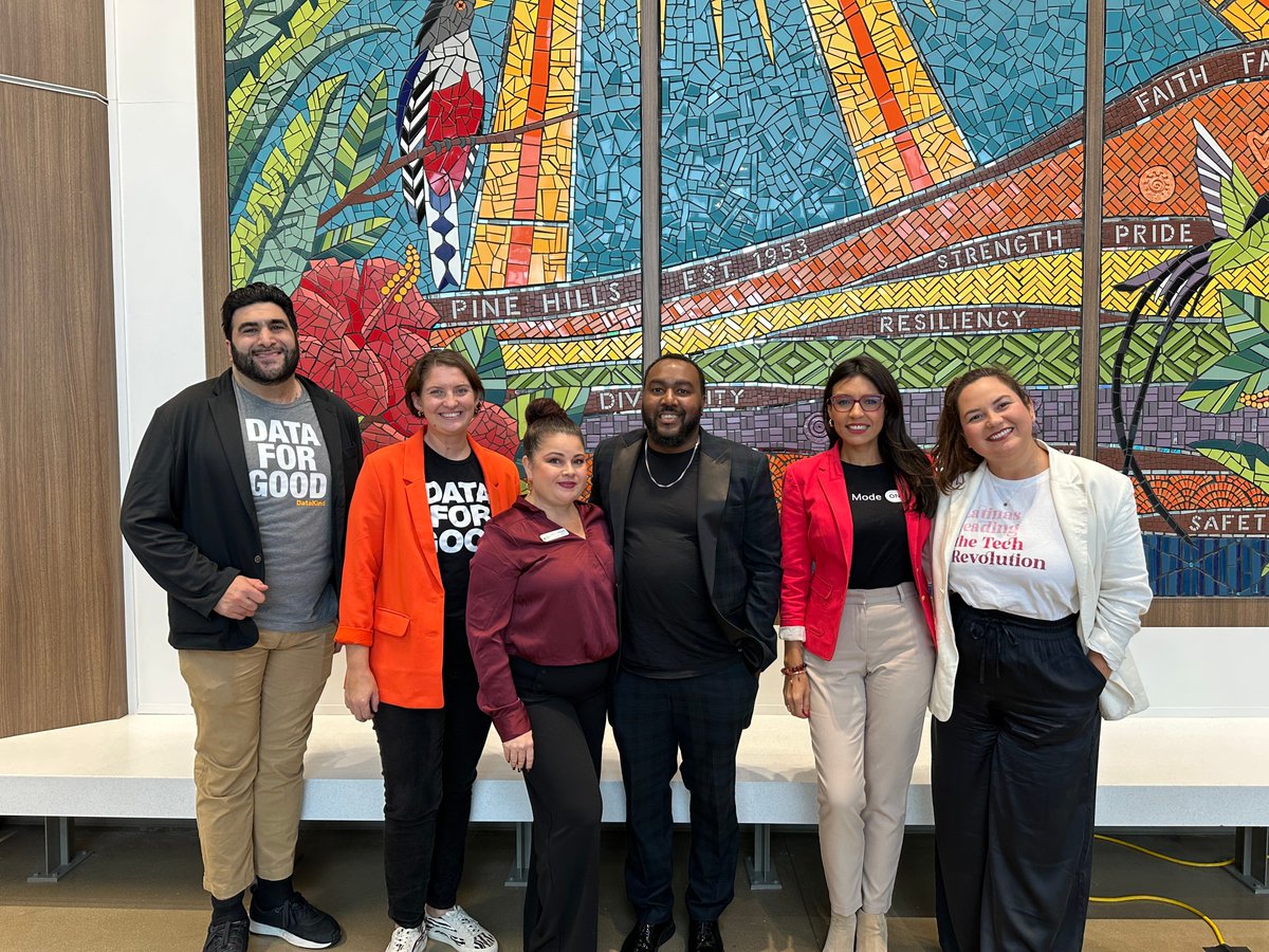More from our time at the Orange County Community Conference! DataKind, <a href="/blackorlandotch/">Black Orlando Tech</a>, and <a href="/latinas_tech/">Latinas in Tech</a> - all #tech #nonprofits working in the Orlando community and beyond. For info. on #DataKind's latest work in inclusive #economicgrowth: bit.ly/3XKdKlu