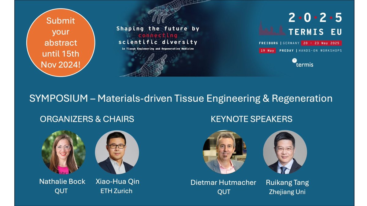 Materials-driven Tissue Engineering and Regeneration

linkedin.com/feed/update/ur…