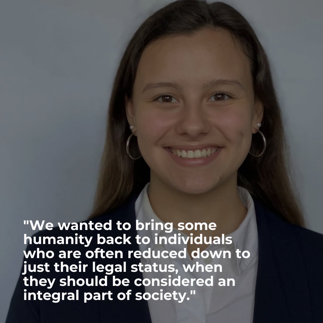 2023 Amsterdam Fellow Sophia Uriburu Wilder hosted a cake decorating day for refugee children in Utrecht as an attempt to bring moments of happiness and normalcy to their lives. Learn more: humanityinaction.org/action_project…