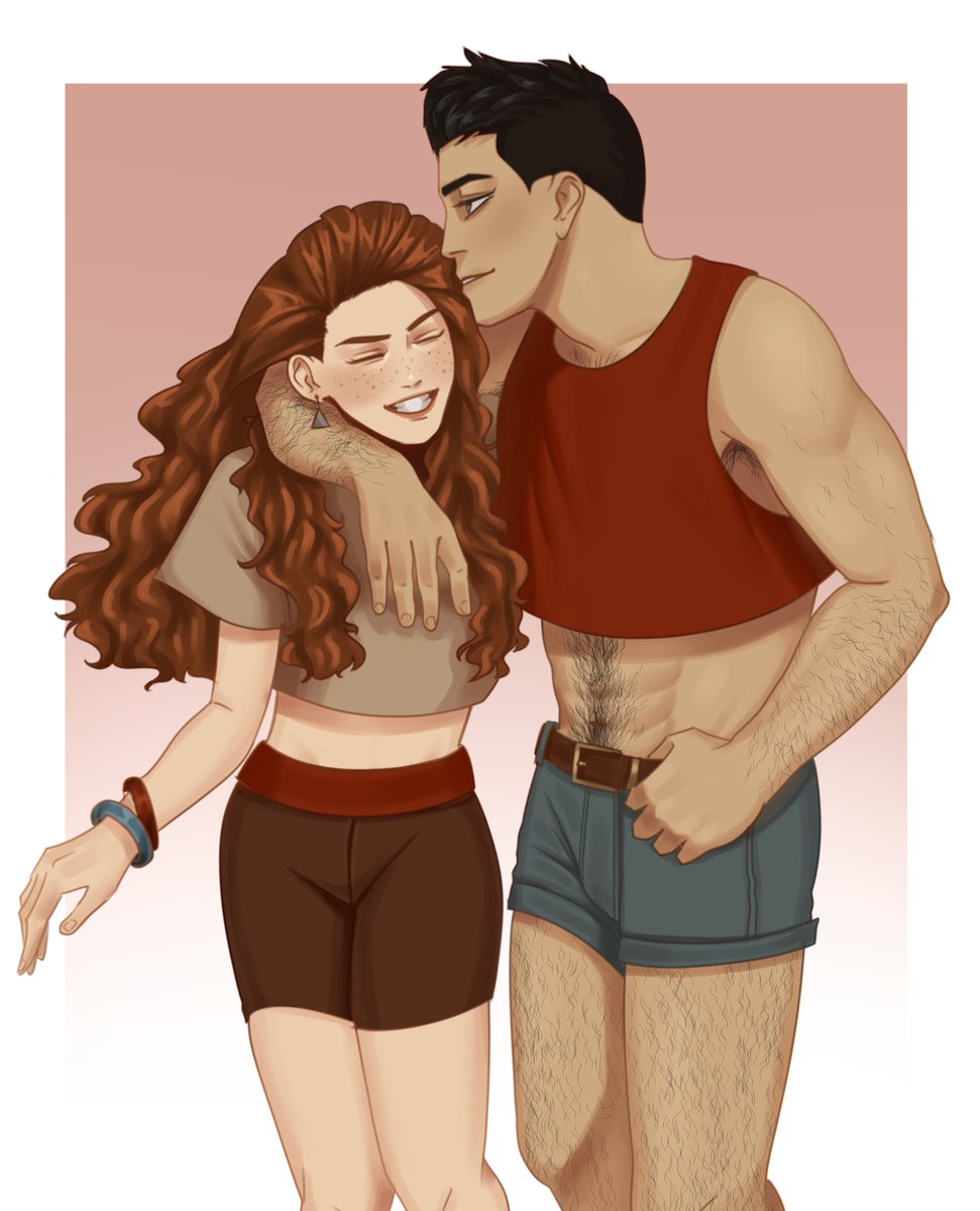 niloy november day 14 - historical au

ngl i went with 1980s just to put nil in a crop top and short shorts don't judge me