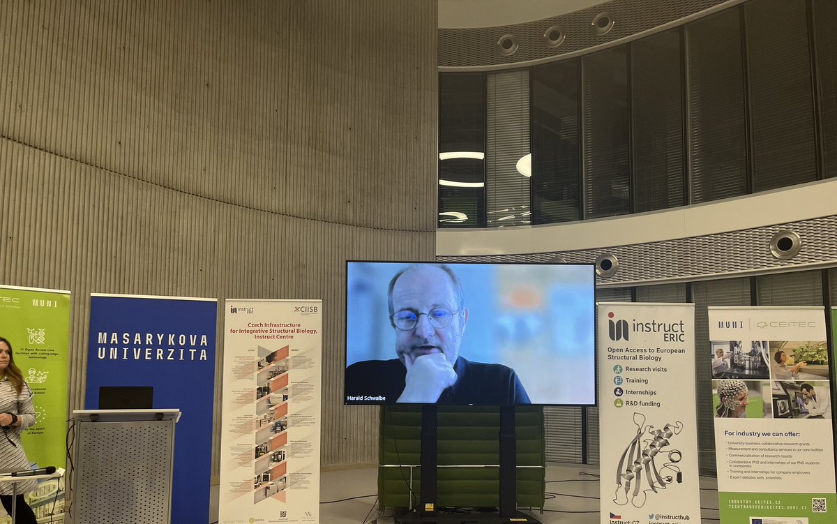 Claudia Alen Amaro (@claudialenamaro) on Twitter photo Instruct Director Prof Harald Schwalbe shares with family and colleagues his memories of working with Vladi through the years
Highlighting his #NMR expertise and also wine and music
<a href="/Schwalbe_BMRZ/">Schwalbe Lab</a> @iNEXT_Discovery <a href="/CEITEC_Brno/">CEITEC</a> <a href="/CIISBInstructCZ/">CIISB Instruct-CZ</a> Instruct Director Prof Harald Schwalbe shares with family and colleagues his memories of working with Vladi through the years
Highlighting his #NMR expertise and also wine and music
<a href="/Schwalbe_BMRZ/">Schwalbe Lab</a> @iNEXT_Discovery <a href="/CEITEC_Brno/">CEITEC</a> <a href="/CIISBInstructCZ/">CIISB Instruct-CZ</a>