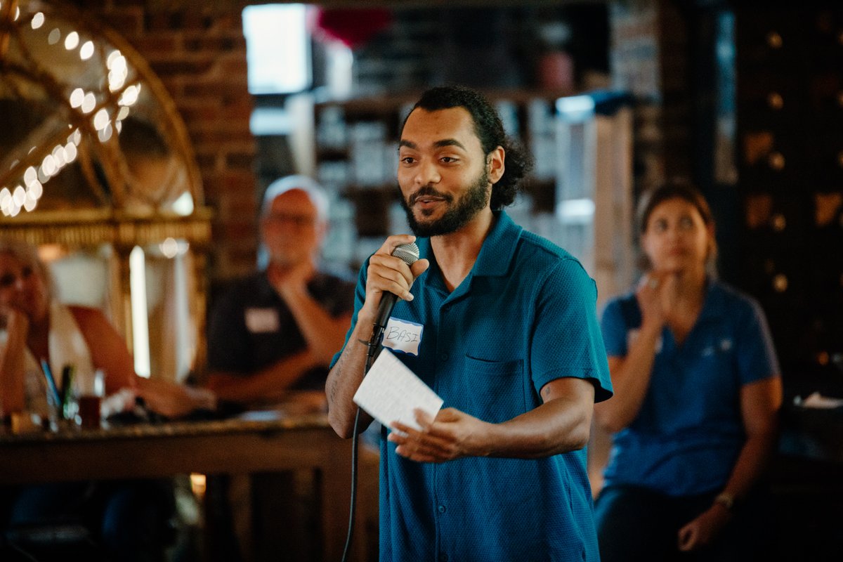 Basi White of Sensiil Studios (@sensiilstudios) received our Sept. microgrant. The funds will help pay for the debut event of White's animated film 𝐚𝐭 𝐭𝐡𝐞 𝐅𝐥𝐞𝐮𝐫 𝐂𝐢𝐧𝐞𝐦𝐚 𝐨𝐧 𝐍𝐨𝐯𝐞𝐦𝐛𝐞𝐫 𝟏𝟓.

l8r.it/3kIs