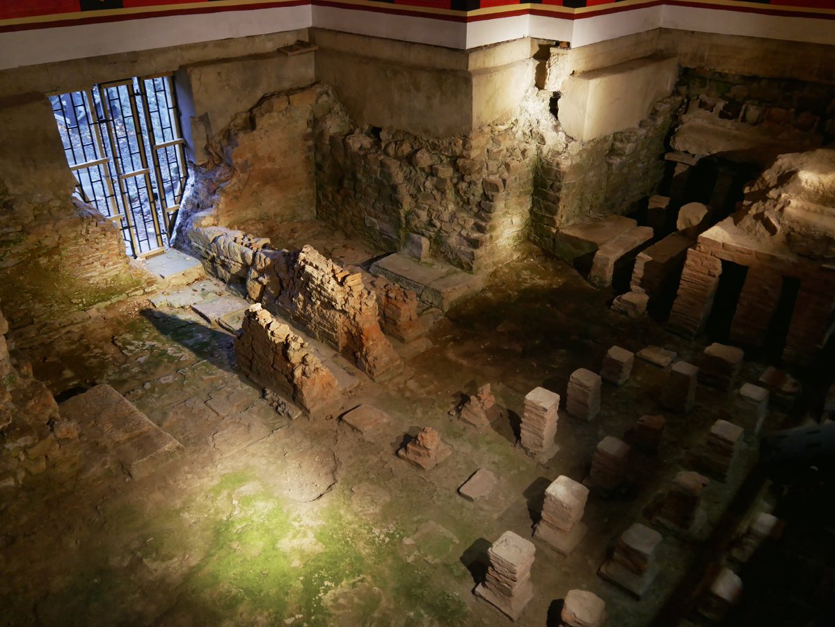 ForestCollectiv's tweet photo. I know we've all had our fun with #HypocaustGate - but i feel compelled to point out that the hypocaust at Binchester really does have its own gate https://t.co/Z3wWQTVumS
