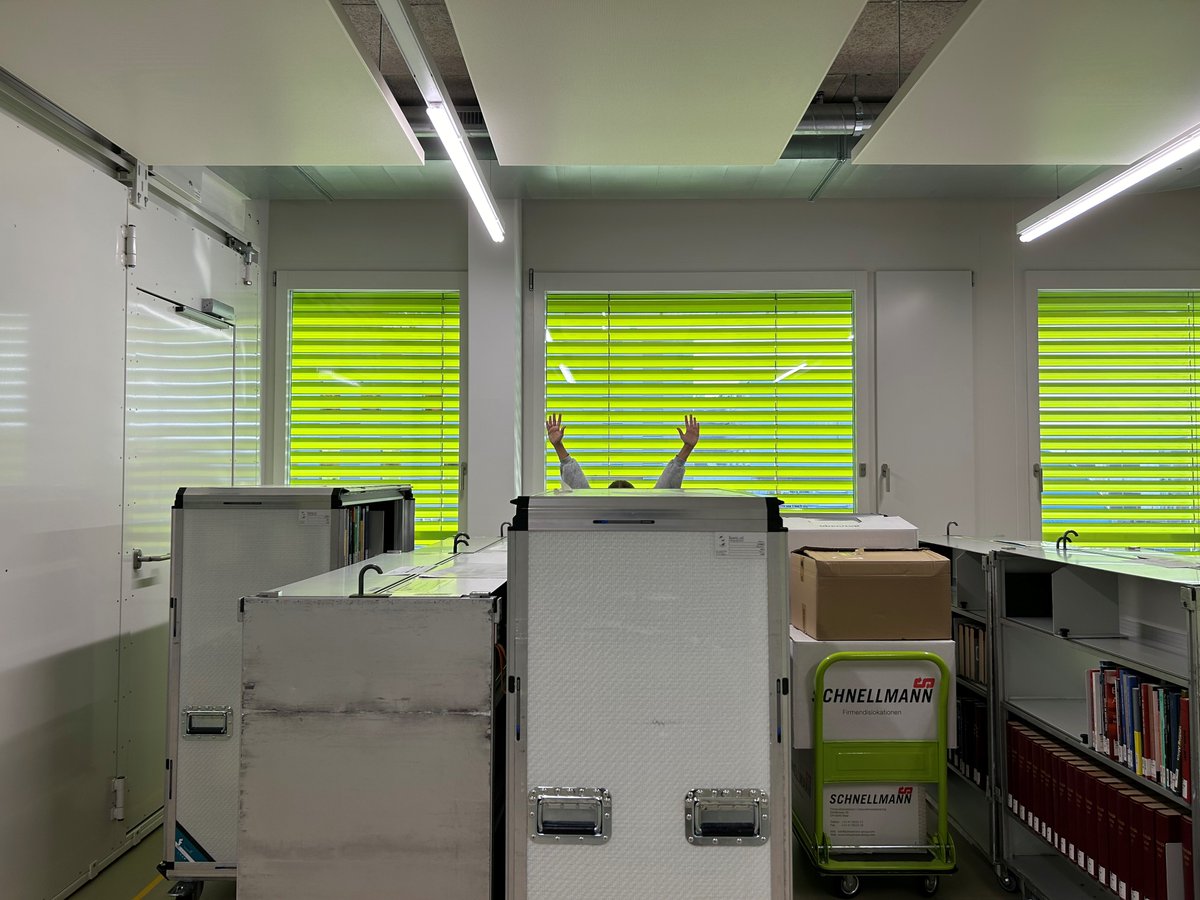 Heute war Jasmin Märki bei uns am Nationalen Zukunftstag. Ihr findet ihren Blogbeitrag auf unserer Website. 🥳🤩
speicherbibliothek.ch/blog/

#zukunftstag2024 #berufsorientierung