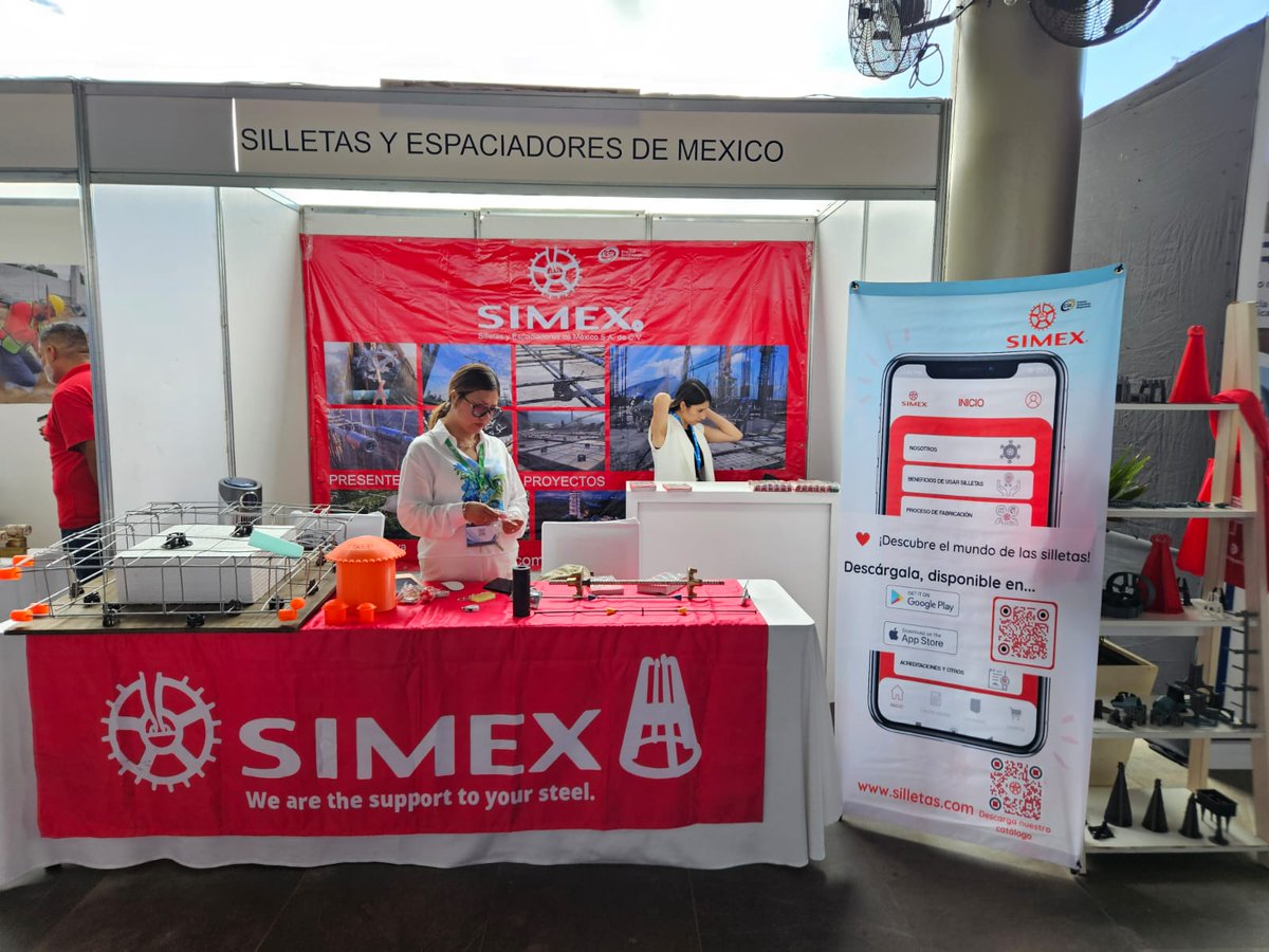 Silletas's tweet photo. 🔧 Día 2 en el XXIV Congreso de Ingeniería Estructural en Cancún y ¡seguimos con todo! 🌊🌴 Descubre cómo nuestros productos están revolucionando el mundo de la construcción. 🏗️💪 ¡Acompáñanos hasta el 16 de noviembre! 🎉👷‍♀️
.
#IngenieríaEstructural #InnovaciónEnConstrucción https://t.co/RFka1FsgIw