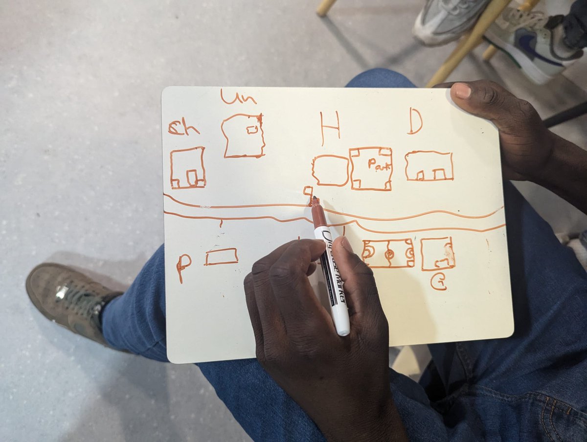 Greater Manchester Immigration Aid Unit (@gmiau) on Twitter photo Yesterday the unaccompanied children in our All4One youth group welcomed <a href="/BritishRedCross/">British Red Cross 🧡</a> for a session about resilience.
They were asked to draw their ideal community/place to live. Ideas included a place that offers learning and growth - and a Home Bargains nearby!🙂 Yesterday the unaccompanied children in our All4One youth group welcomed <a href="/BritishRedCross/">British Red Cross 🧡</a> for a session about resilience.
They were asked to draw their ideal community/place to live. Ideas included a place that offers learning and growth - and a Home Bargains nearby!🙂