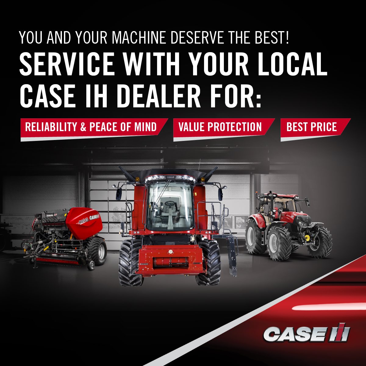 You and your machine deserve the best! Secure a maintenance this winter with your local Case IH depot and be ready for 2025.

Find more information from your nearest dealer here: caseih.com/en-gb/unitedki…

Our website: paxtons.co.uk 🚜
#Maintenance #Agriculture #OffSeason