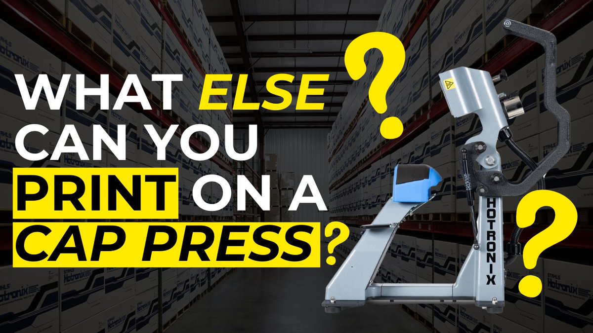 StahlsUK's tweet image. Just because your heat press says it does one thing, doesn't mean it can't do more. Here's how to maximise your Hat Press! bit.ly/4frgeNc

#capprinting #hatprinting #cappress #hatpress #tshirtbusiness