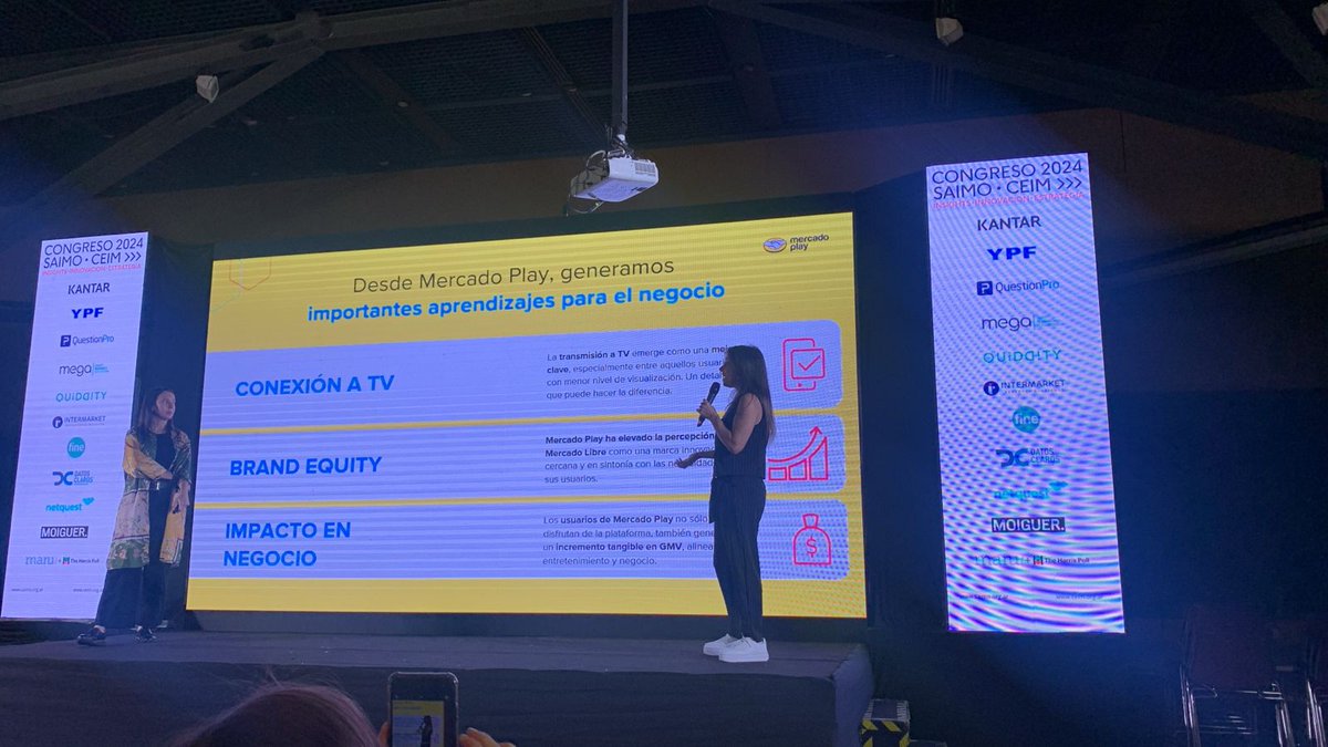 Como segundo acto en este gran evento proseguimos con la plática llamada:
🚀 «Nuevas Reglas de Juego para un Research con más Impacto» 

Por: Marilina Socolovsky &amp; Lucila Alchouron, de The Harris Poll &amp; <a href="/Mercadolibre/">Mercado Libre</a> respectivamente