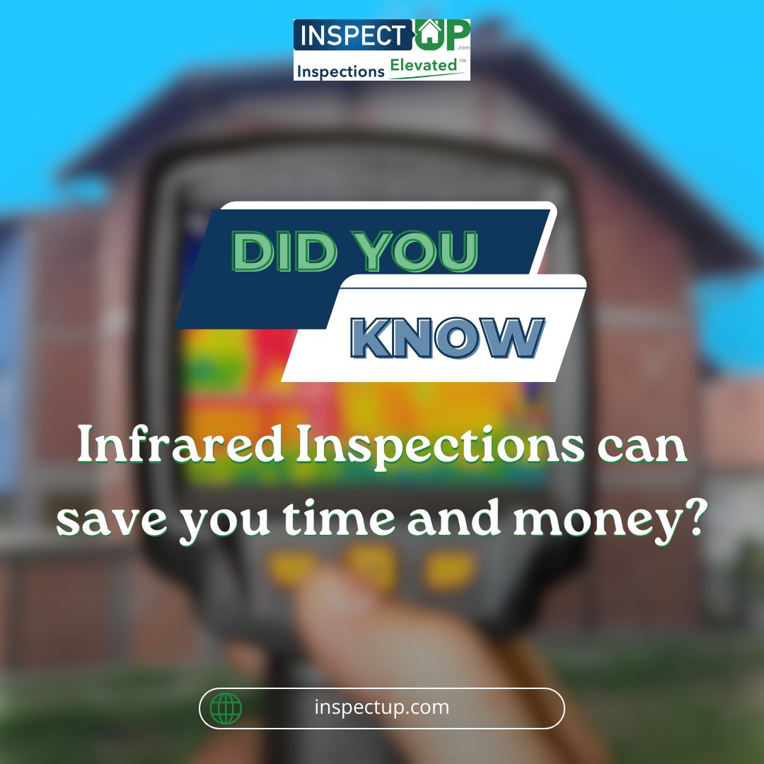 InspectUPutah's tweet image. 🔍 InspectUP’s infrared inspections help detect hidden issues like moisture and electrical problems. Schedule today at inspectup.com.

#InfraredInspection #InspectUP #ThermalImaging