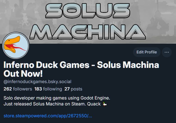 Inferno Duck Games - Only on Bluesky tweet media