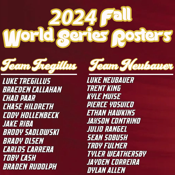 CSideBase's tweet photo. Starting Monday, November 18th, at 6 PM we will begin our Fall Baseball World Series! 
Teams will be coached by Luke Tregillus and Luke Neubauer! https://t.co/UDOioTdRDI