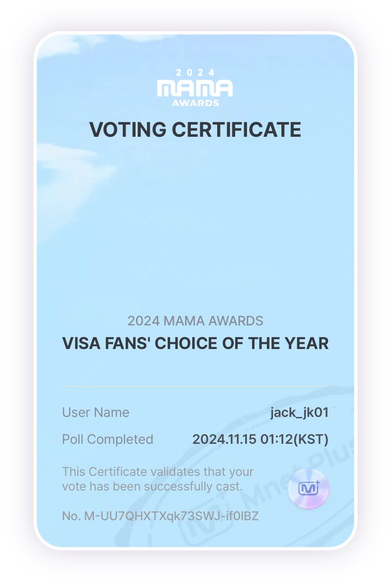 JanethPacis's tweet photo. #2024MAMAAWARDS#MnetPlus
#VisaFansChoiceoftheYear https://t.co/0LVK6bx0Rd