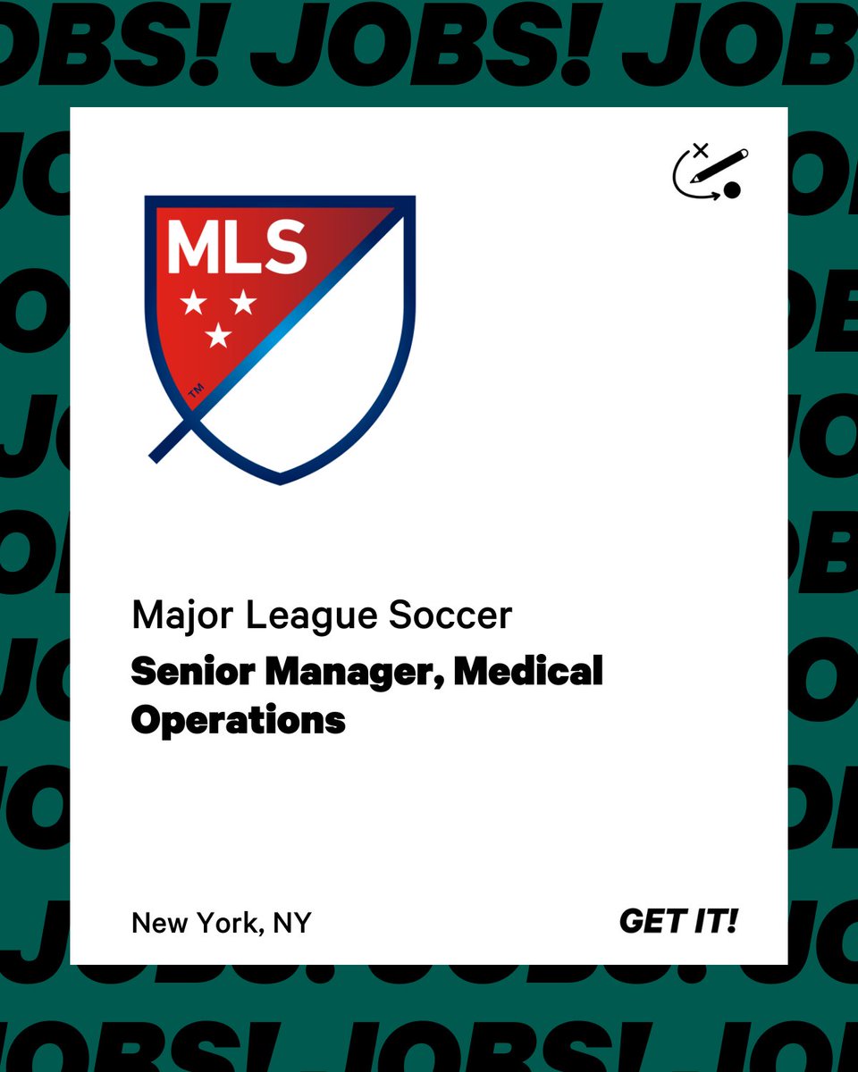 JOBS ⚡ JOBS ⚡ JOBS ⚡⁠
⁠
Apply for these jobs on our free jobs board for Women in Soccer members. Not a WIS member yet? Join today - it's FREE!

womeninsoccer.org/jobs