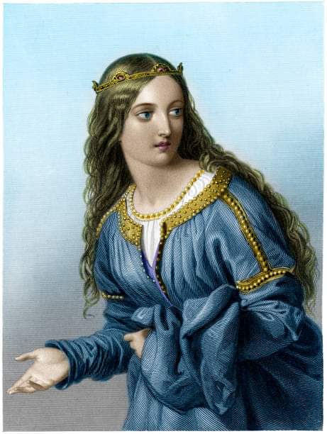 Aelfthryth, also known as Elfrida, (d. 929), was the third and last child of Alfred the Great, the Saxon King of England.

She married Baldwin II (d. 918), Count of Flanders. One of their descendents, Matilda of Flanders (d. 1083), would go on to marry William the Conqueror,