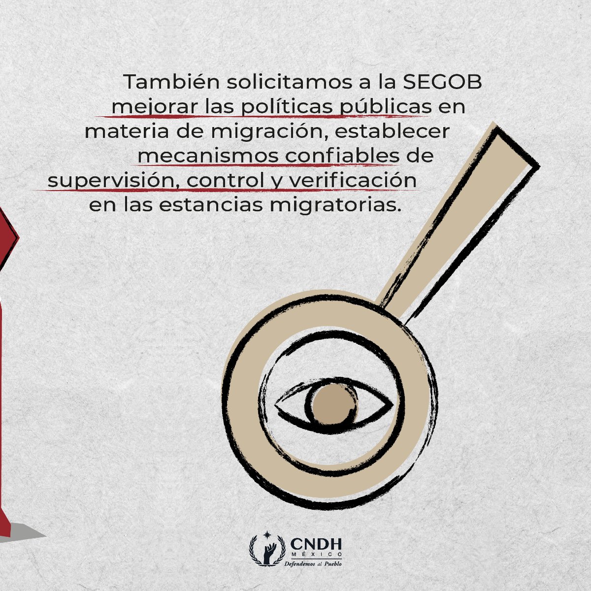 Al emitir la #Recomendación 111VG/2023 al #INAMI, no sólo solicitamos reparar el daño a las víctimas directas e indirectas, sino que desencadenamos un arduo proceso para prevenir violaciones a #DerechosHumanos similares en el futuro. Por ello, cada Recomendación es de vital
