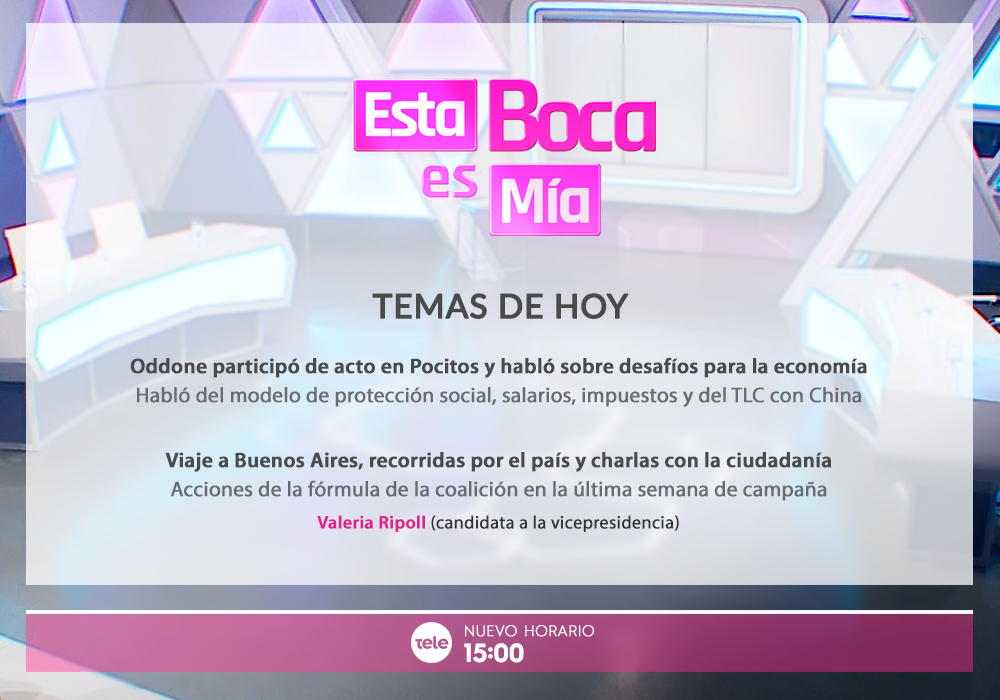 Esta Boca es Mía tweet media