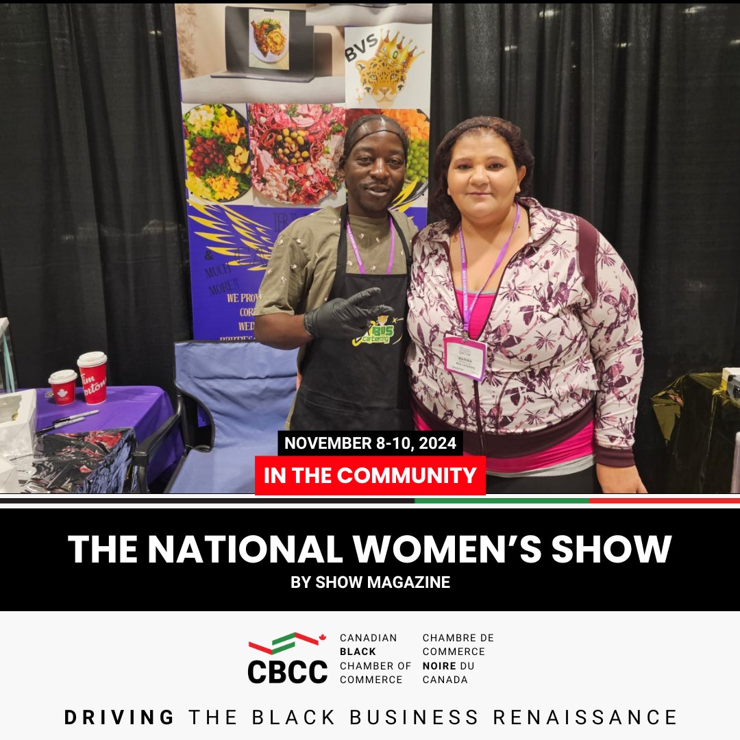CDNBlackChamber's tweet photo. From November 8-10, we had an incredible time at The National Women’s Show by Show Magazine.
#NationalWomensShow #FashionFoodFun #ShowMagazine https://t.co/IkMNbvisXd