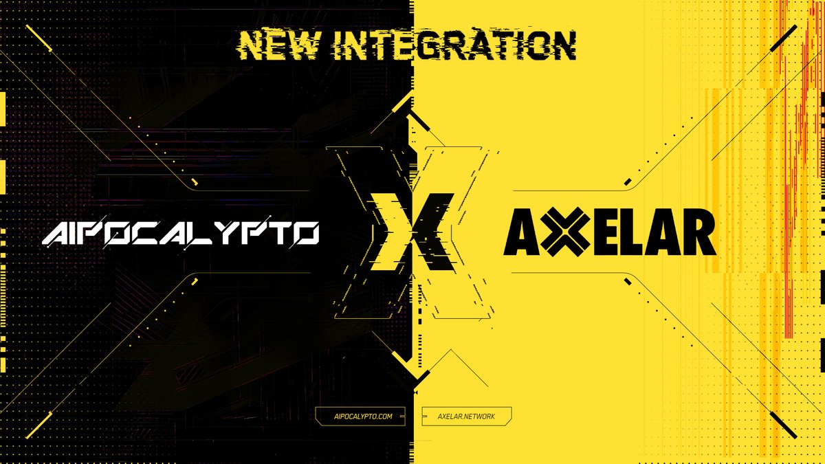 ai_pocalypto's tweet photo. 𝗣𝘂𝘀𝗵𝗶𝗻𝗴 𝘁𝗵𝗲 𝗯𝗼𝘂𝗻𝗱𝗮𝗿𝗶𝗲𝘀 𝗼𝗳 𝗴𝗮𝗺𝗶𝗻𝗴!
Thanks to @axelar integration, Aipocalypto is now more accessible.
Get ready to experience gaming reimagined! https://t.co/xMjXsHdpoy