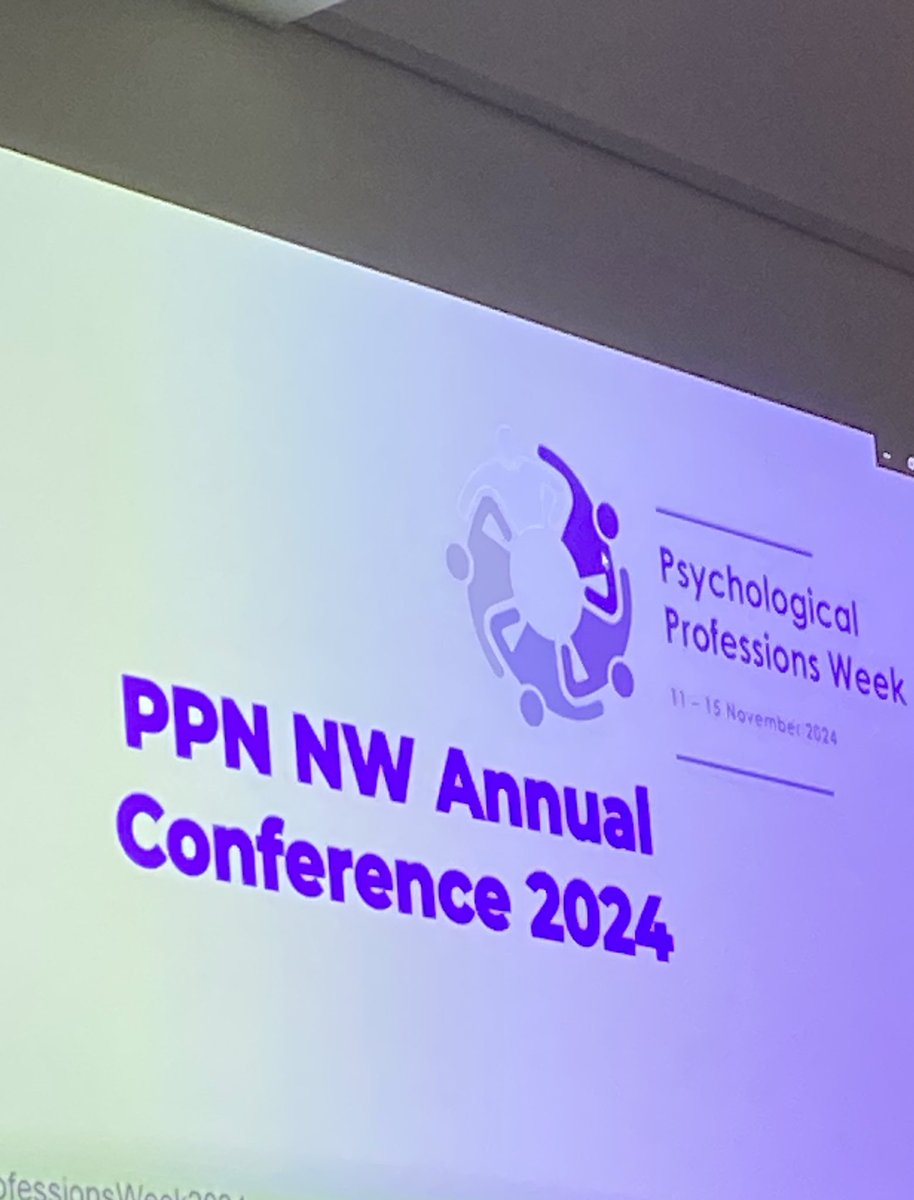 A great Psychological Professions week continued today with the annual PPN Annual Conference. Thank you to all those involved, a very inspirational day and a lot for me to take back with me 🎉 @PPNEngland <a href="/GitaBhutani/">Gita Bhutani</a> <a href="/WeAreLSCFT/">Lancashire & South Cumbria NHS Foundation Trust</a>