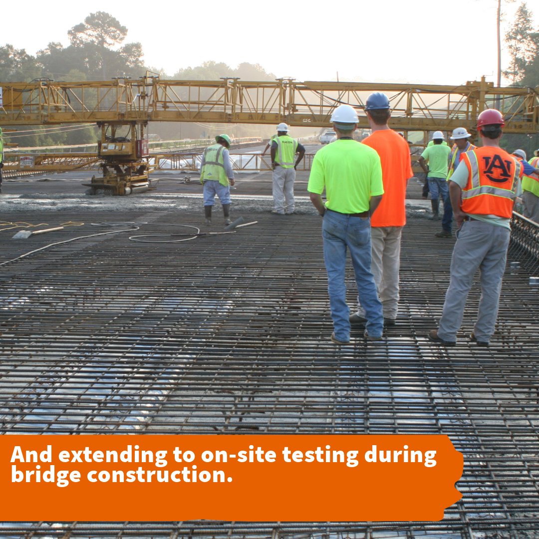 AUCivilEngineer's tweet image. Faculty and students at the Advanced Structural Engineering Laboratory (ASEL) are currently engaged in several research projects in collaboration with ALDOT. Read more at aub.ie/80pFz8