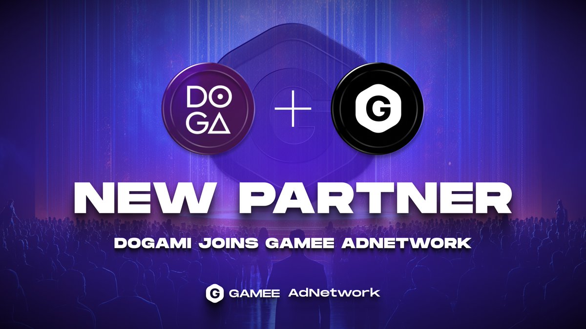 DOGAMÍ joins GAMEE AdNetwork.

@dogami is the entertainment company behind DOGAMÍ Academy, a hybrid game where players train mystical 3D dog avatars and compete for $DOGA rewards.

#Web3AdNetwork $GMEE