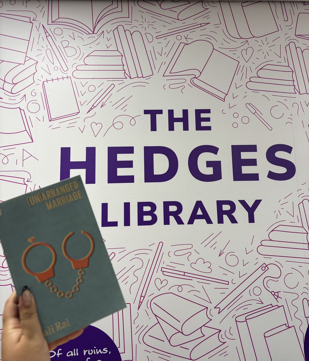 Absolutely loved visiting #TheHedgesLibrary today.