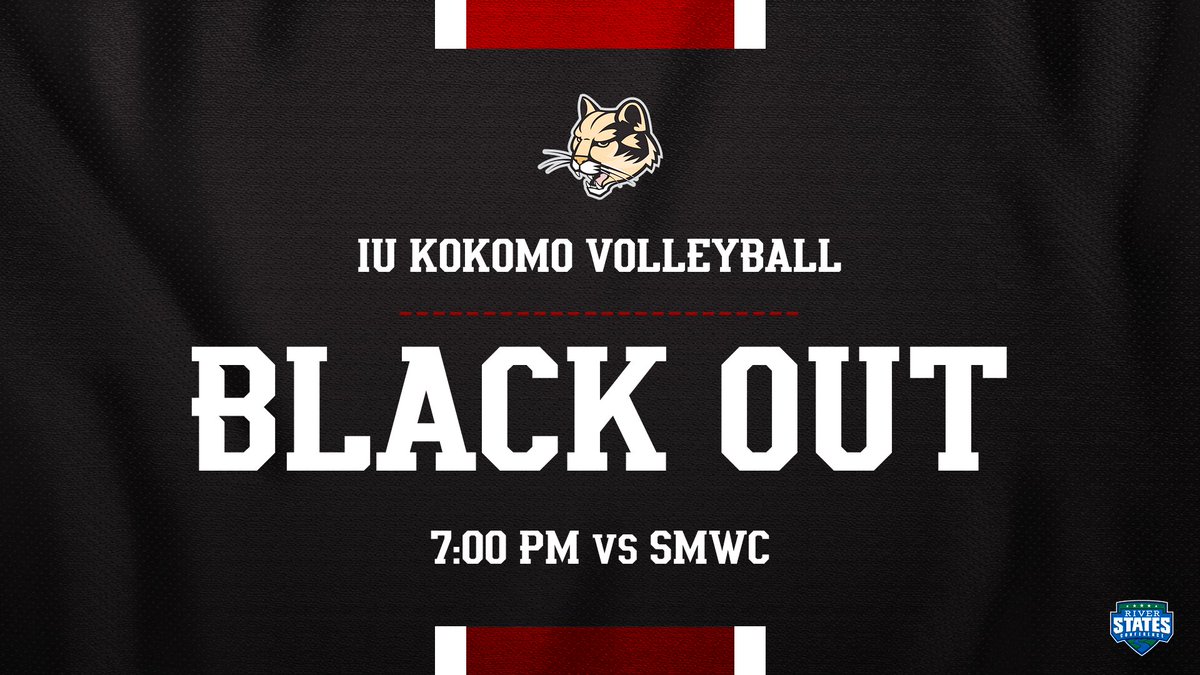 🚨𝐀𝐓𝐓𝐄𝐍𝐓𝐈𝐎𝐍 𝐂𝐎𝐔𝐆𝐀𝐑 𝐅𝐀𝐍𝐒🚨

Tomorrow night's <a href="/IUKVB/">IU Kokomo Volleyball</a> Semifinal match theme is a 𝗕𝗟𝗔𝗖𝗞 𝗢𝗨𝗧!

Come cheer on the 11th ranked Cougars as they battle SMWC for a chance at a fourth-straight RSC Championship.

#RollCougs
