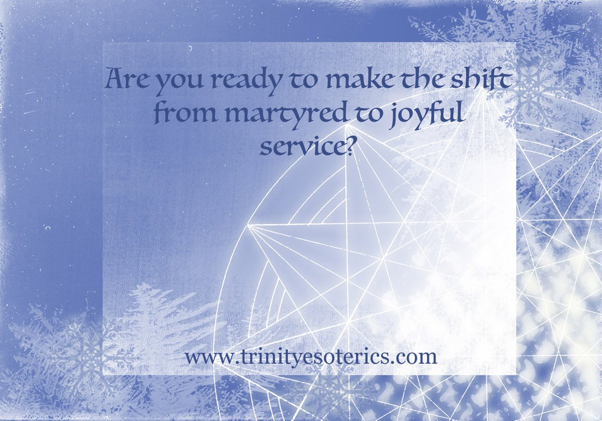 As you move toward the end of your year and look forward to the future, the question to ask is not “What should I do?” but rather, “How do I wish to express myself?” You see, up until... #ArchangelGabriel #channeledmessage #pioneer trinityesoterics.com/daily-message-… via <a href="/trinityesoteric/">Trinity Esoterics</a>