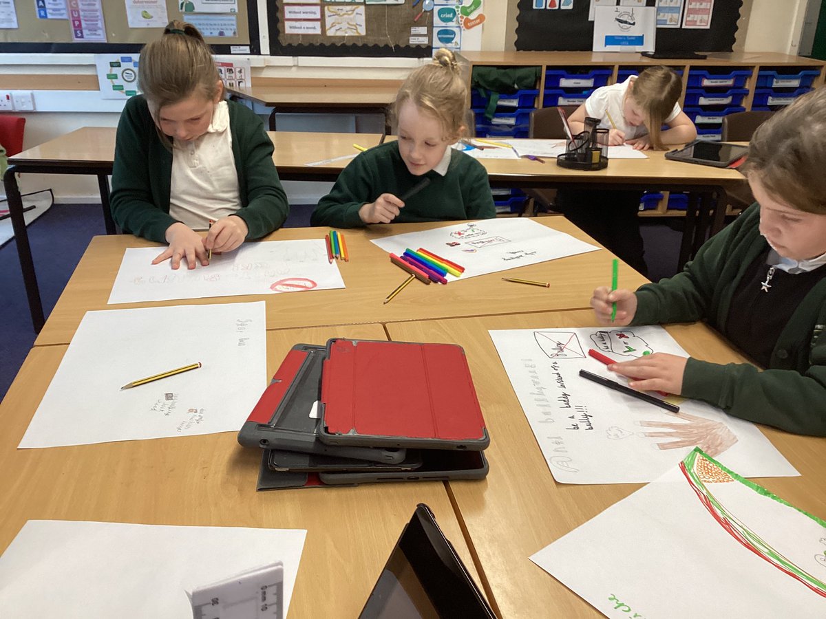 BaderPrimary's tweet image. Y3R have been completing some activities linked to #AntiBullyingWeek2024 this afternoon. #RRSarticle2