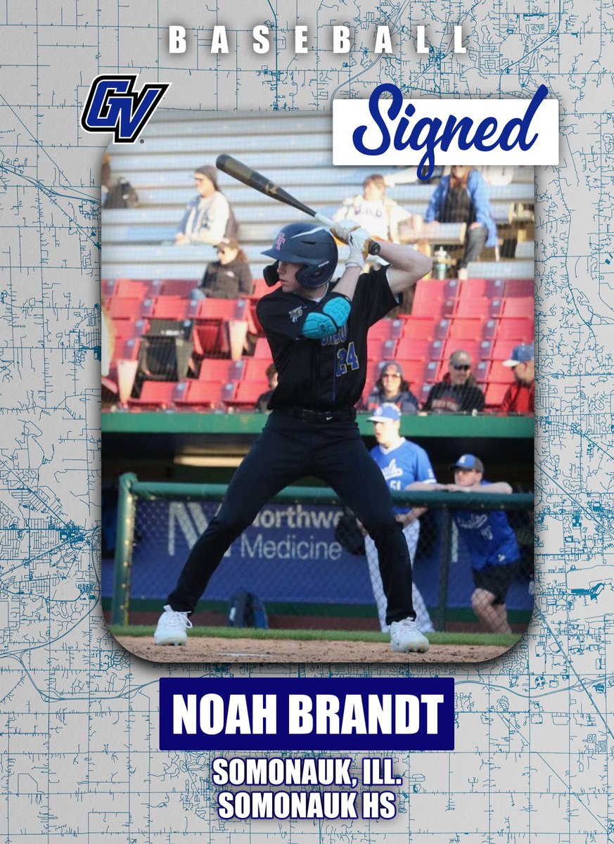 ✒️ SIGNED

Noah Brandt is officially a member of the GVSU Baseball program. Brandt is a catcher from Somonauk, Ill. #AnchorUp