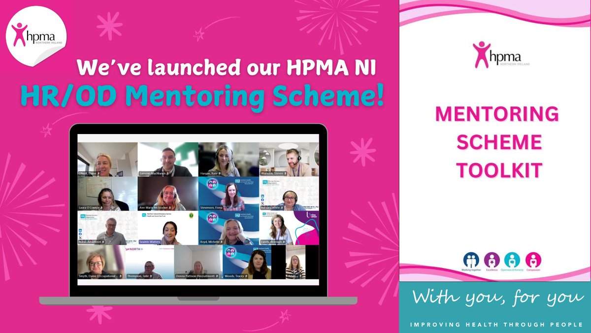 And we’re off!🎉Recently, members of HPMA NI had a fantastic call to commence our brand new regional Mentoring Scheme! 

We are looking forward to hearing how the scheme is helping to develop our HR/OD people across HSC - watch this space for updates! #Empowering #Developing
