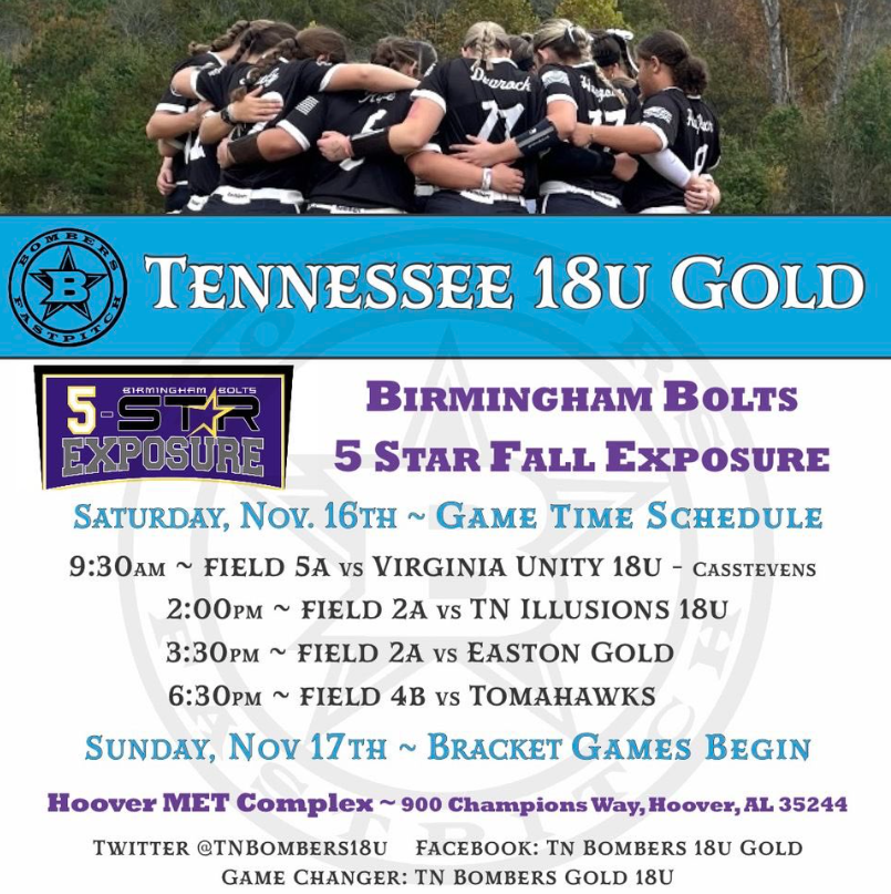 NHalfacre2026's tweet photo. Final stop for fall, Birmingham Bolts 5Star. @TNStateSoftball @GSUSOFTBALL @UAB_SB @aamusoftball @FAMU_Softball @NCATSOFTBALL @GoMocsSB @UKsoftball @MT_Softball @CStateSoftball @CS_Tigers_SB @SoftballRecruit
@CoastRecruitsSB @TNBombers18u @CoachG_14274 @SpearsRG_ https://t.co/PeSB0RVOfx