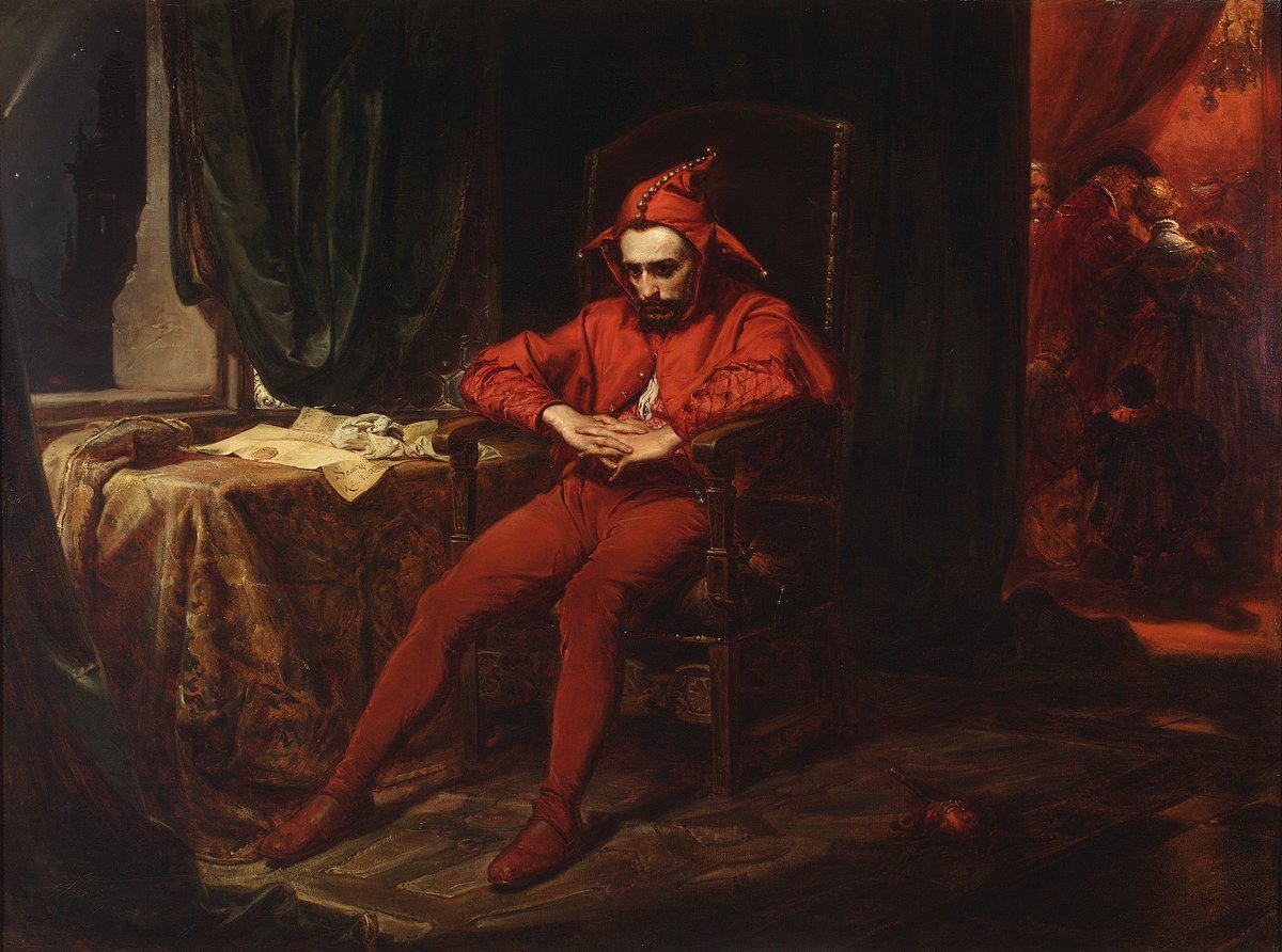 🇫🇷 Aujourd’hui, focus sur ce tableau achevé en 1862, le plus célèbre de Jan Matejko, actuellement présenté dans l’exposition « Figures du Fou - Du Moyen Âge aux Romantiques », jusqu’au 3 février 2025.📍
-
🔥 L’œuvre évoque un épisode douloureux de l’histoire de la Pologne à
