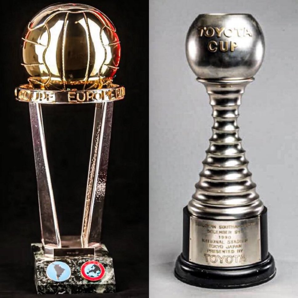 Trofeos eran los de antes.