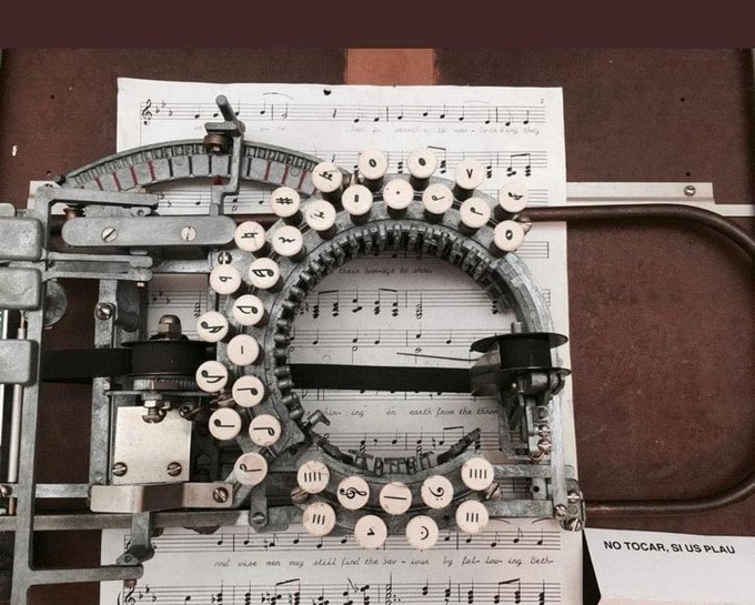 A Music Typewriter!