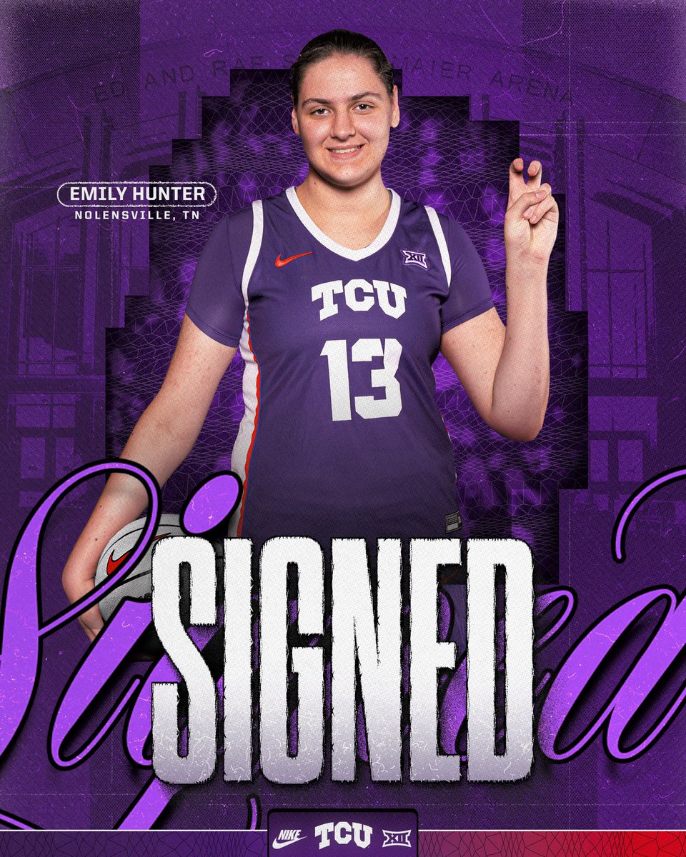 Our frontcourt just got better 🤝

Welcome to the family, Emily!

#GoFrogs