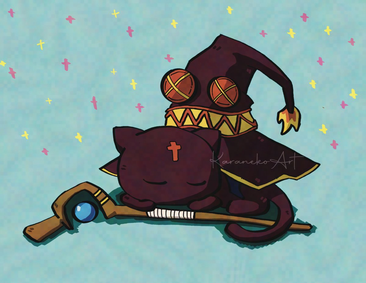 KaranekoArt's tweet photo. eepy Wednesday
#Chomusuke #konosuba https://t.co/r7oOxyGZIA