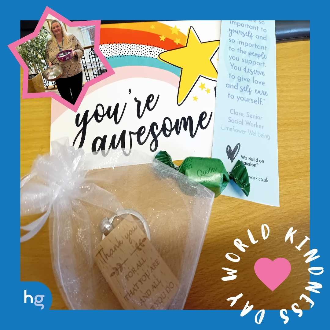 Yesterday was #WorldKindnessDay and what a wonderful start to the day some colleagues had finding a simple gift and personal message on their desk! A kind and thoughtful gesture from Assistant Director for Adult Services Lisa for some of her colleagues. #BeKind #KindnessMatters