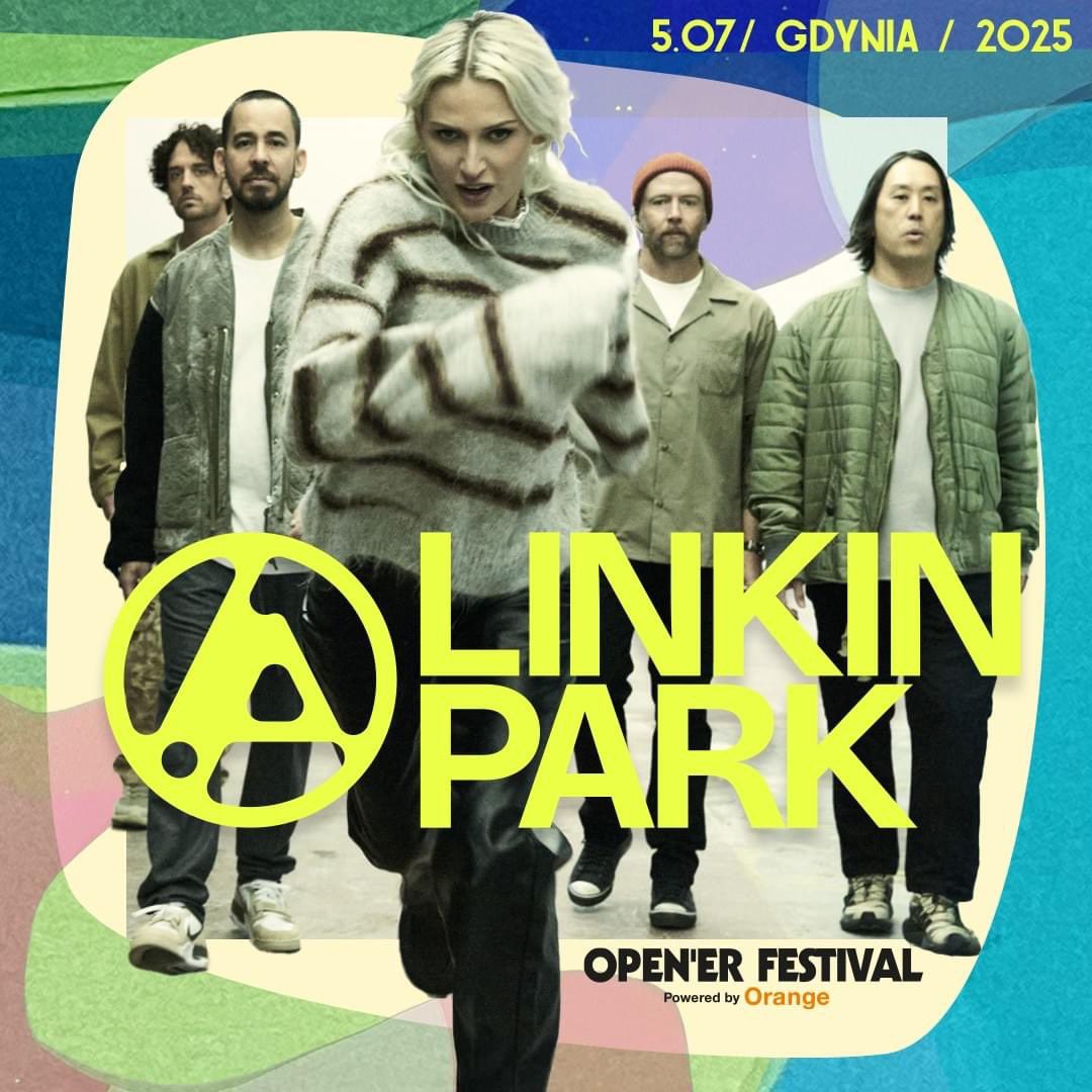 opener_festival's tweet photo. Linkin Park pierwszym headlinerem Open’era 2025! 🔥 W piątek nowy album „From Zero”, a 5.07 legendarny zespół zagra na Orange Main Stage w @MiastoGdynia. Stay tuned! 
🎫 https://t.co/S2pxydjPwN 

@linkinpark 
#opener2025 

Linkin Park is the first Open'er 2025 headliner! Let’s go https://t.co/99qEpI3ehi