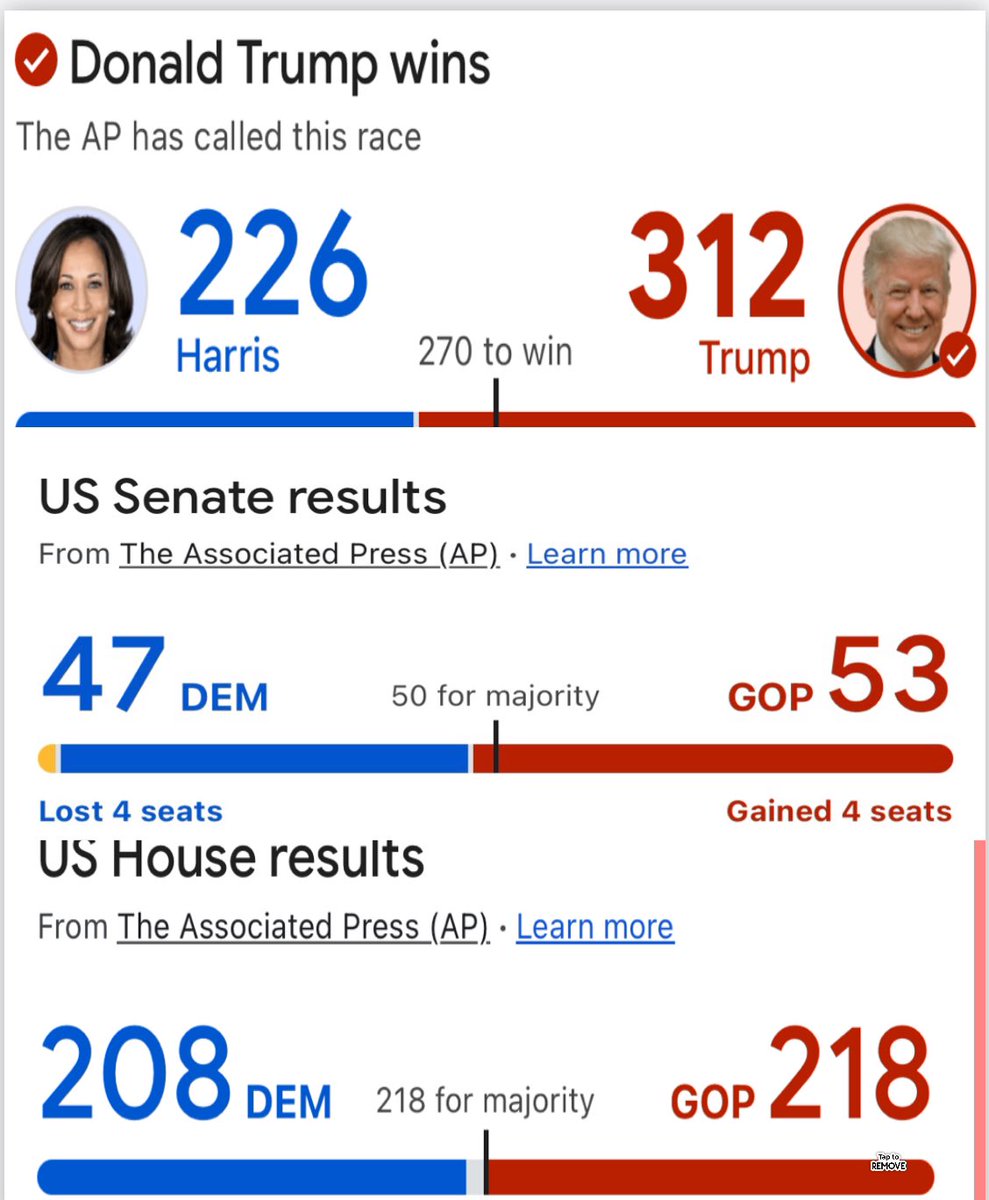 Four more us House of Representatives will be joining to republicans 
     all set  to make America great again, America healthy again , make America woke free again 
People of United States refused to accept the  bulshit of bark Husain Obama