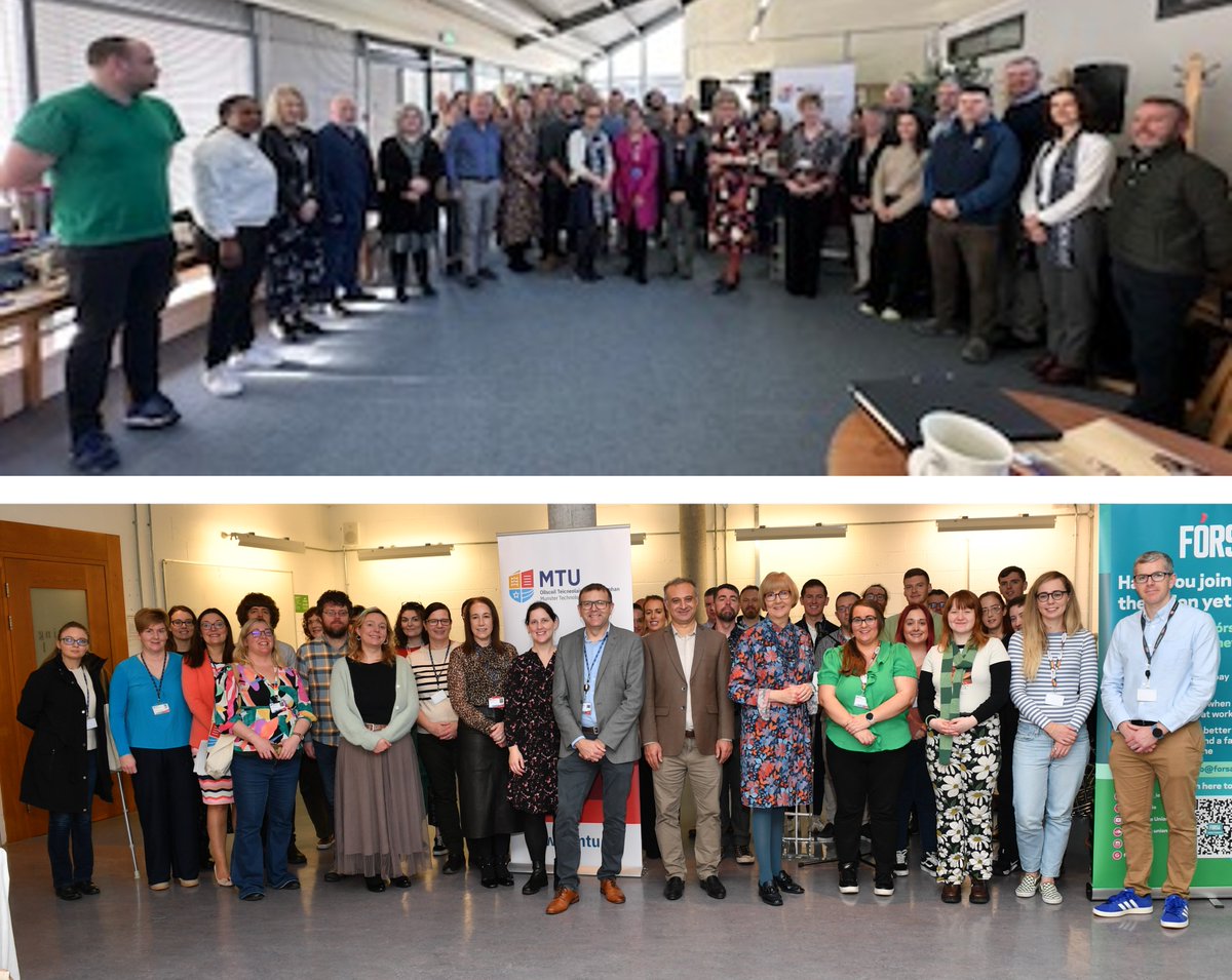 It's been lovely to welcome new colleagues to <a href="/MTU_ie/">Munster Technological University</a> at welcome events on our Kerry North Campus &amp; Bishopstown Campus. Thank you to colleagues who organised the events &amp; to current colleagues who joined the welcome events. There was a great buzz in the room. #SucceedingTogether
