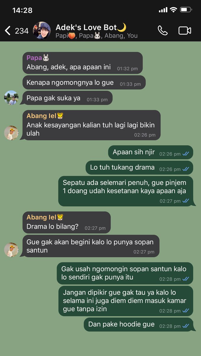 millartsy's tweet photo. ———————
𝕆ℍ𝔸ℕ𝔸;
Selamat hari ayah💙

A Jaedo x Mark, Jeno Few Tweets AU
by ©millartsy https://t.co/Xu6YT5aqCV