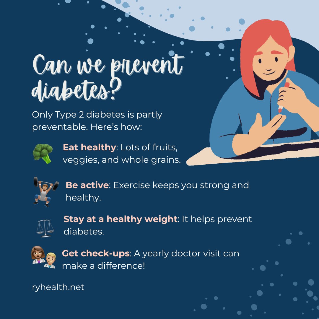 RockYourHEALTH1's tweet photo. 🌍 Today is World Diabetes Day! It's important to raise awareness about diabetes, its impacts, and ways we can support prevention. Small steps like a balanced diet and staying active can make a big difference! 💪🍃 #WorldDiabetesDay #DiabetesAwareness #RYHEALTH #EUCancerPlan https://t.co/inoWiRaYOP