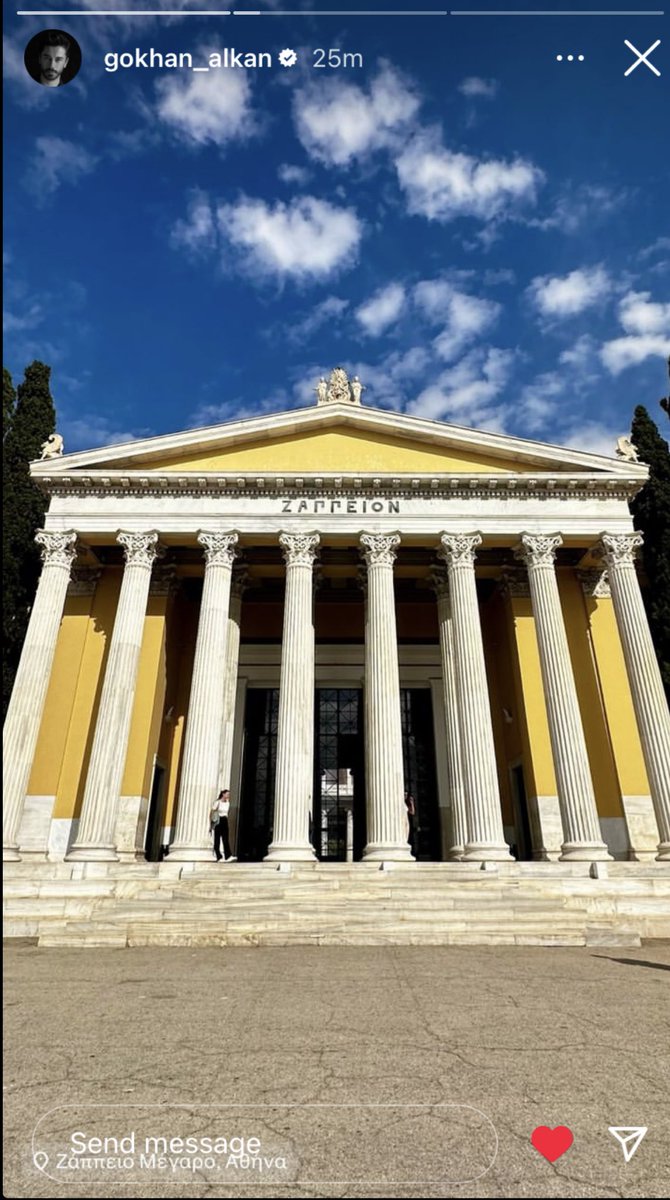 darya77522883's tweet photo. New st/ry  gokhan_alkan 
Gökhan Alkan İnstagram storyden 
 Atina  gezisinden ilk fotoğrafın başlangıcı
14 nov 2024
 #GökhanAlkan #GokhanAlkan #athens #athenscity 
#gokhan_alkan #gokhan_alkan #gokhanalkan #atina https://t.co/n2uend3uBT