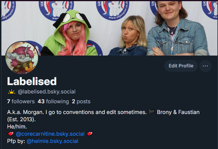 Labelised tweet media